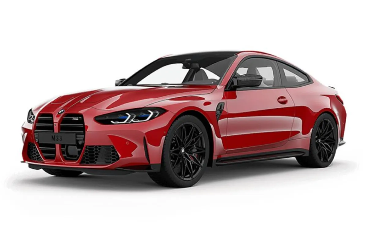 Split comparison showing waxed paint vs ceramic coated paint with water beading