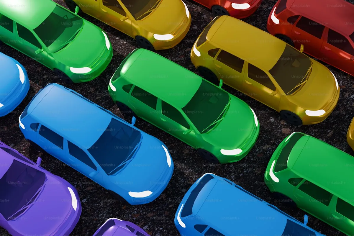 Vehicle with color change paint protection film showing unique custom finish