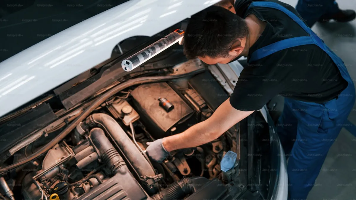 Brand new vehicle at a dealership ready for protection services