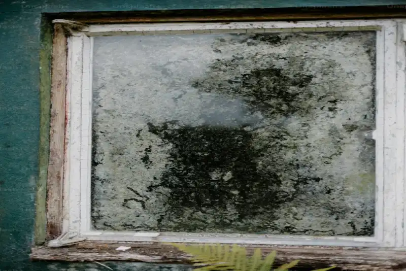 Professional removing old degraded window tint from vehicle glass